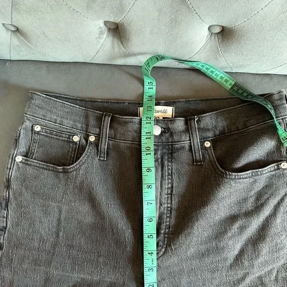 Madewell perfect vintage jeans sz 30 gray (s4) - Picture 7 of 8